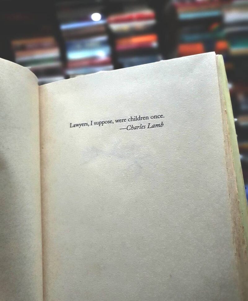 epigraph of To Kill a Mockingbird by Harper Lee