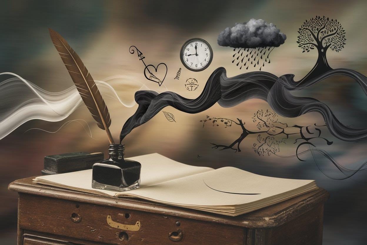 What are themes in literature?