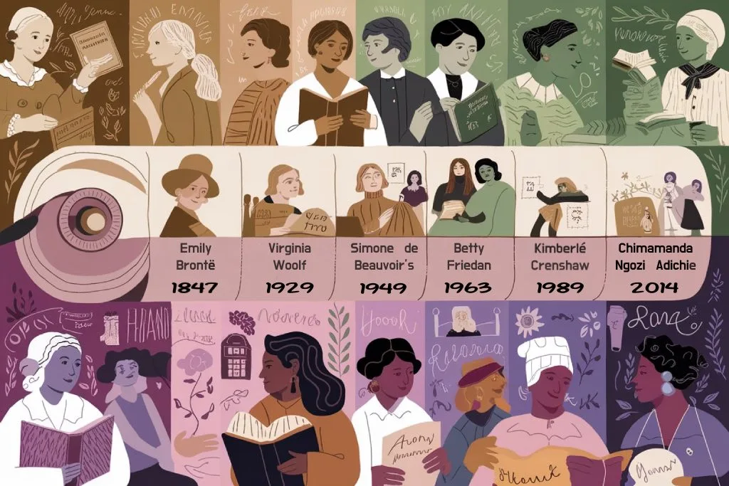 evolution of feminist literary criticism