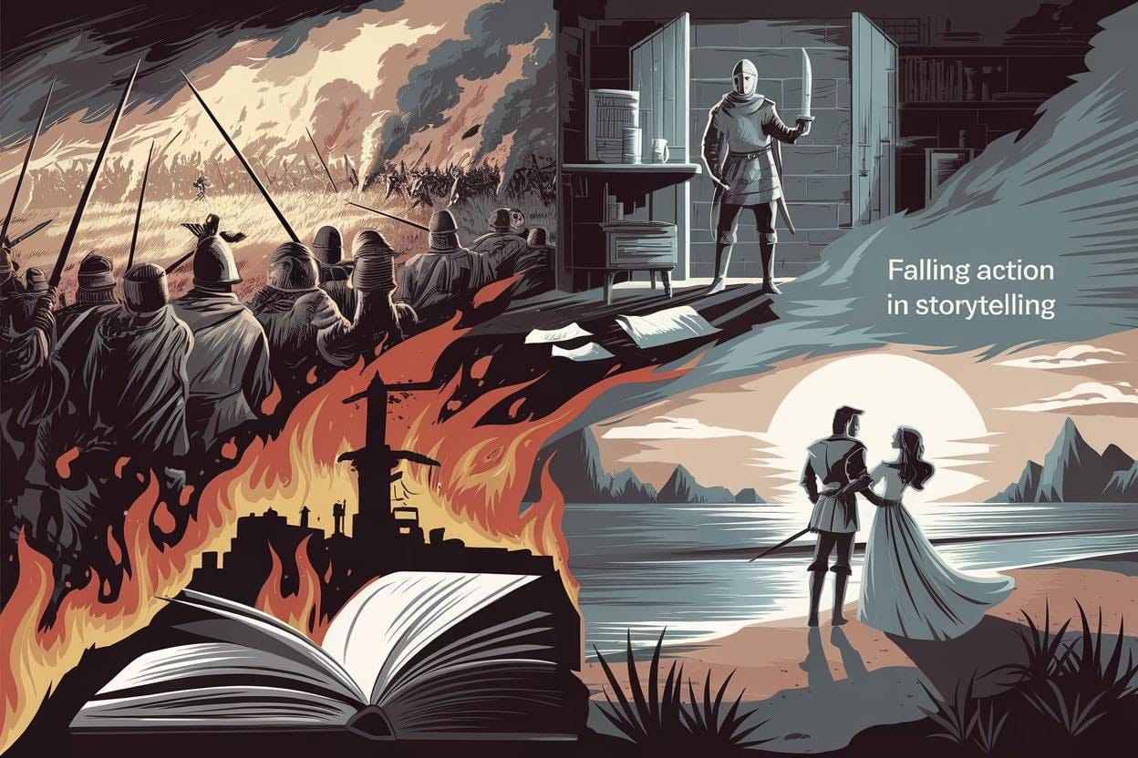 Falling action in storytelling: definition and examples
