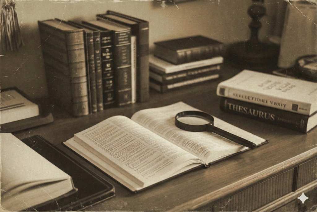 Le mot juste: techniques to find the right word