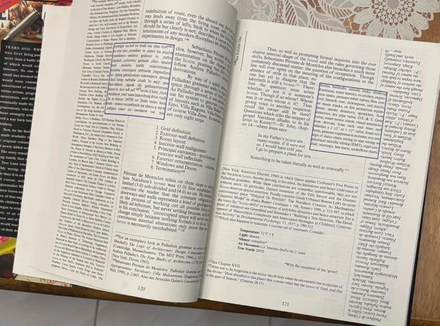 typography in house of leaves by mark z danielewski 01