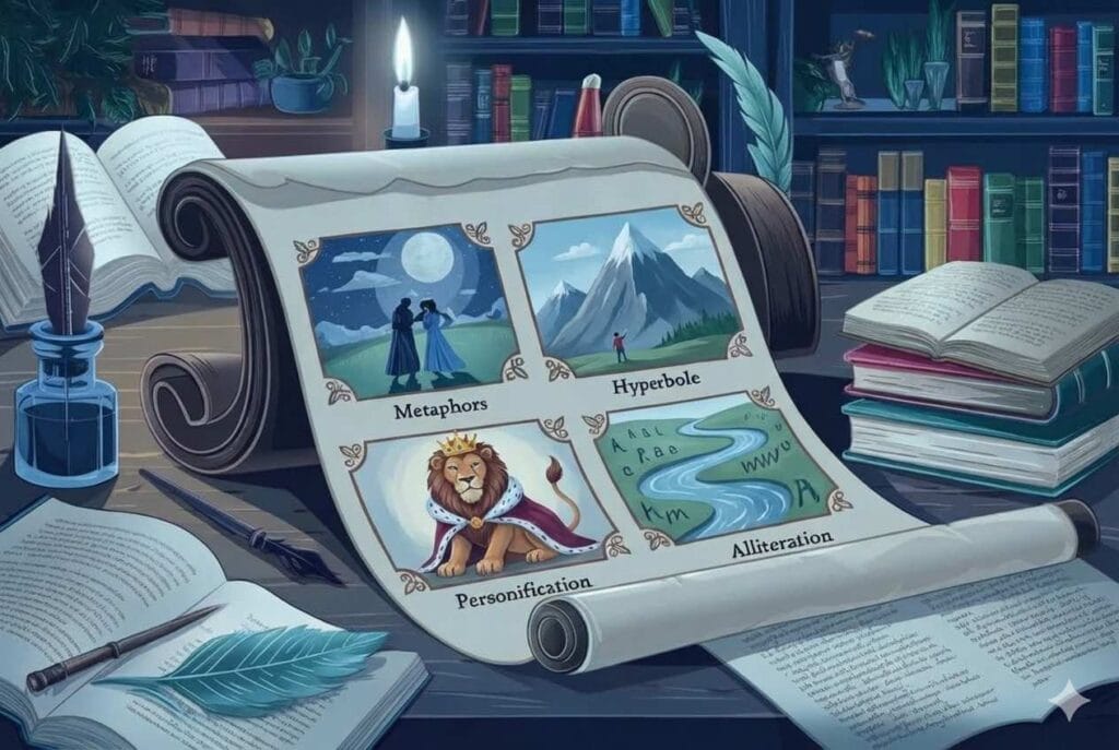 Examples of literary devices