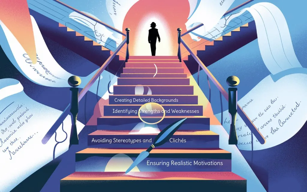 Steps to develop characters