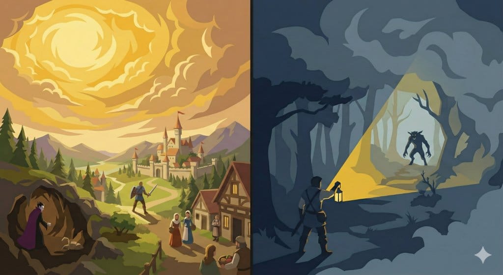 Third-person omniscient vs. limited POV