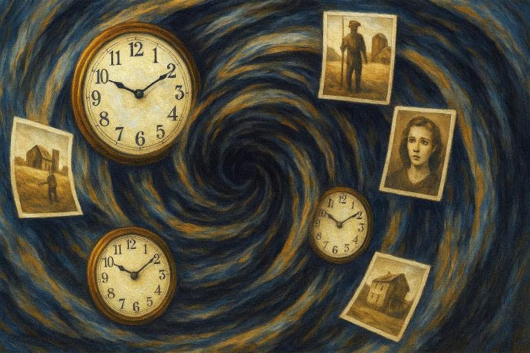 Memory, time, and "vortex": the persistence of the past