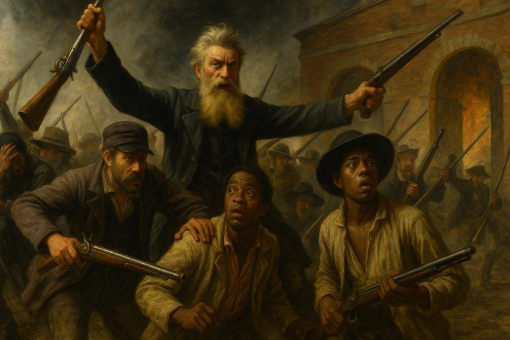 The raid on Harpers Ferry