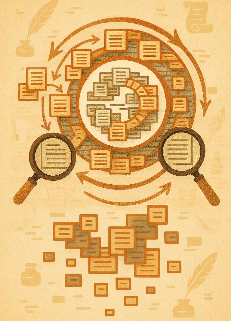 What is a hermeneutic circle?