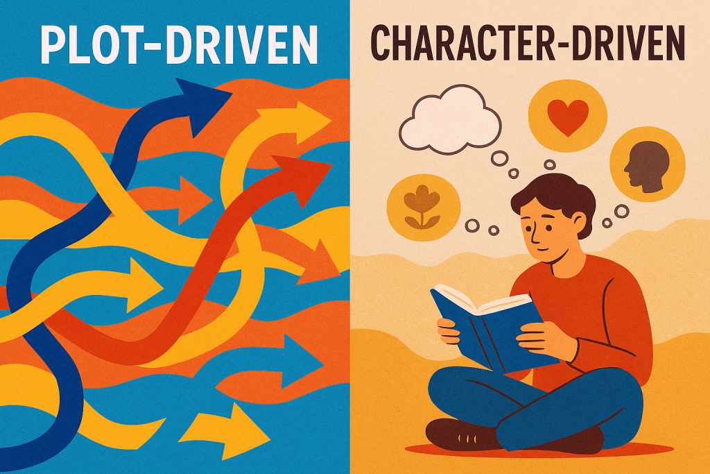 Plot-driven vs. character-driven story