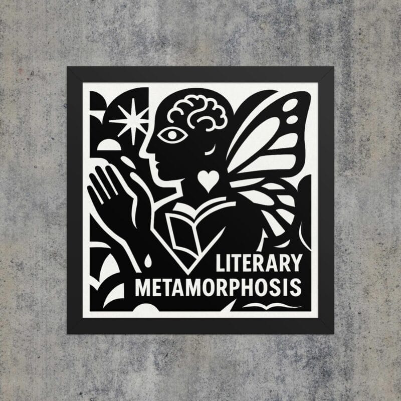 enhanced matte paper framed poster in black 12x12 front 68afdf65dda53