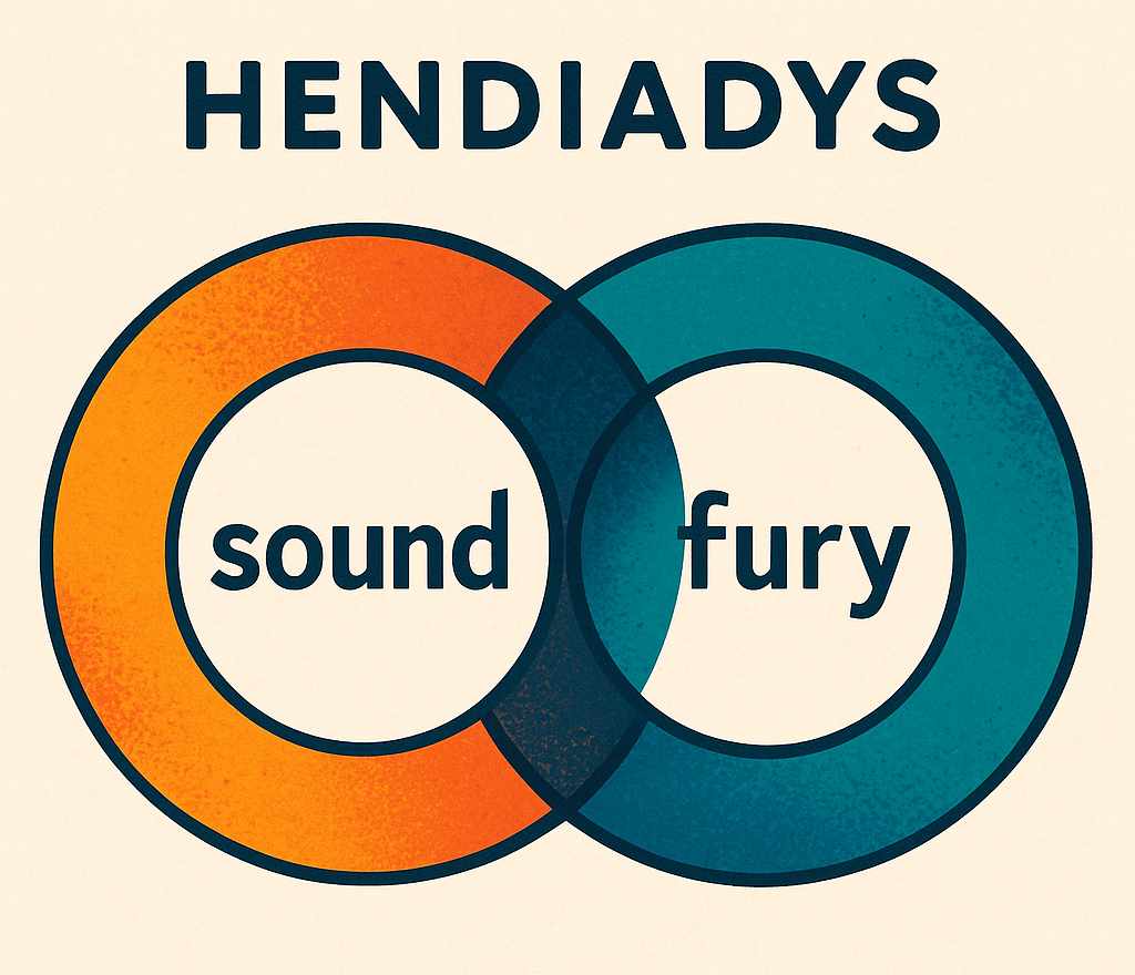 Hendiadys literary device