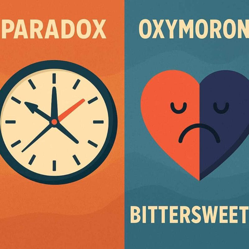 Paradox and oxymoron