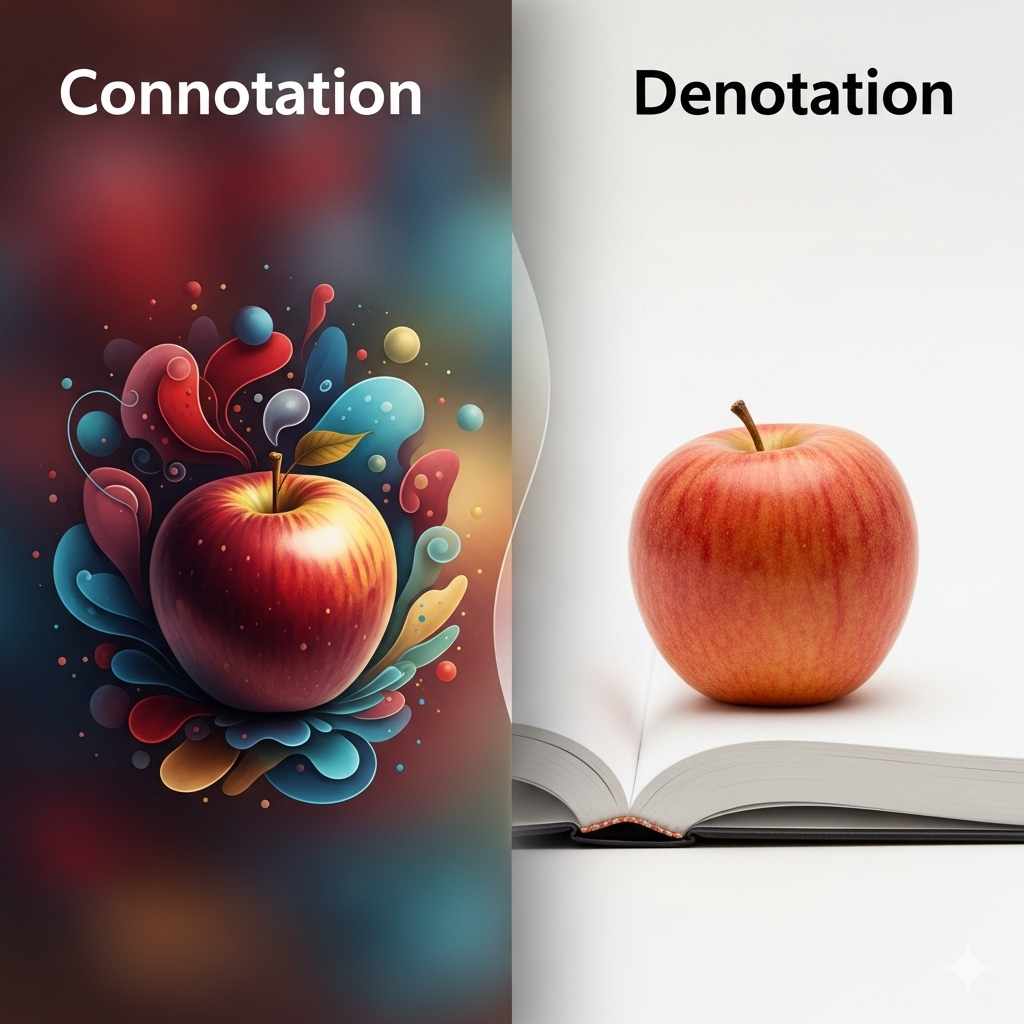 Connotation vs denotation