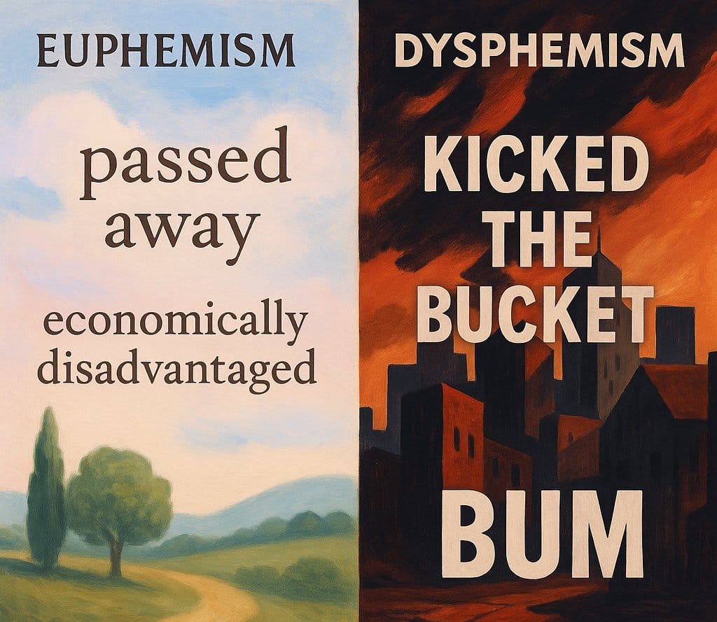 Euphemism and dysphemism