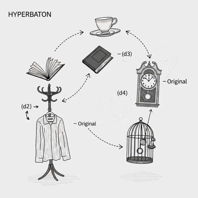 Hyperbaton literary device