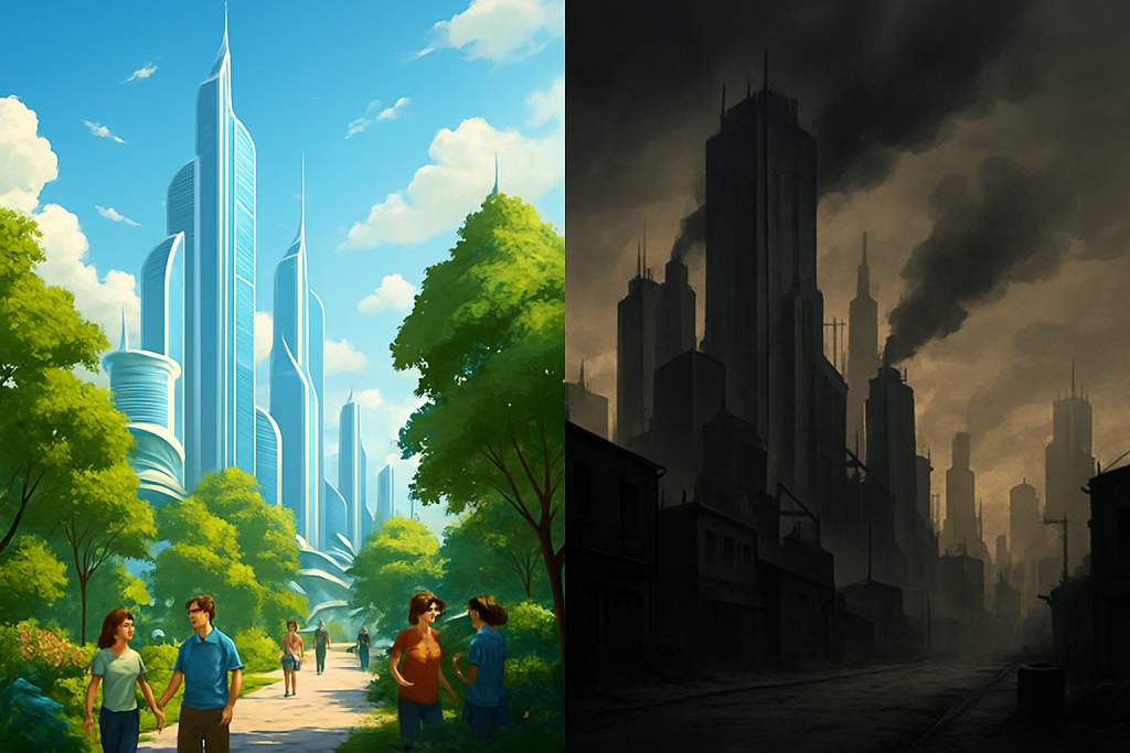 Utopian and dystopian fiction