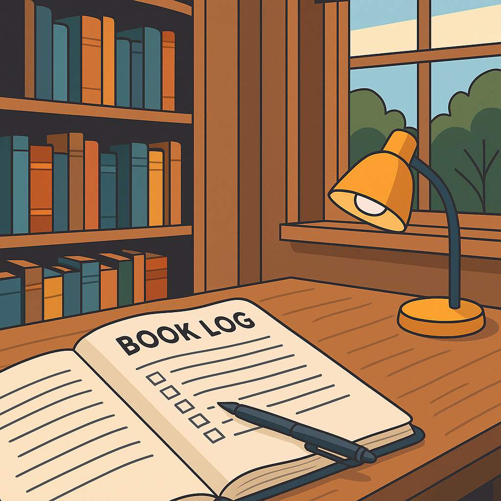 What is a book log?