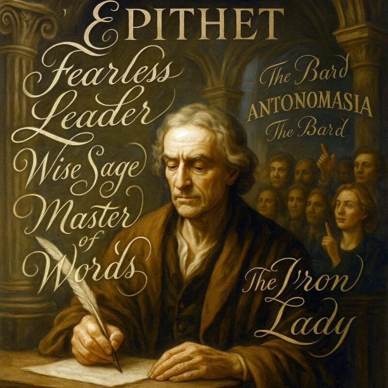 Epithet and Antonomasia