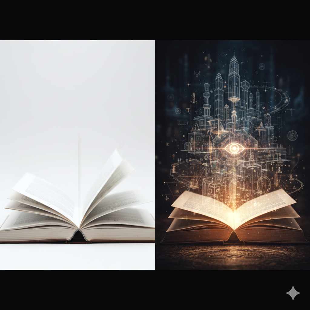 Casual reading vs. deep reading