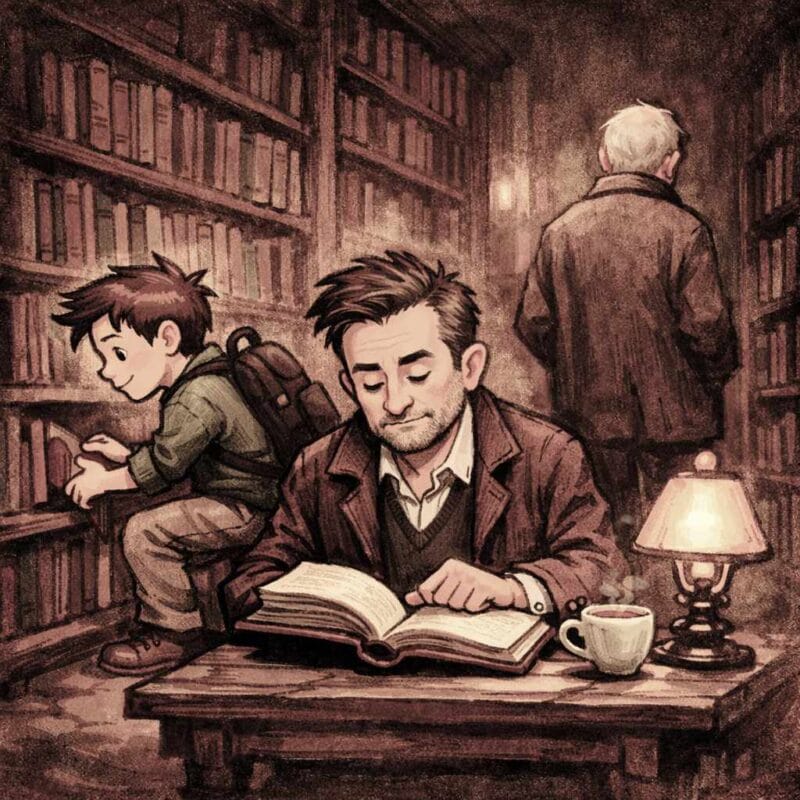 Recurring characters in literary fiction