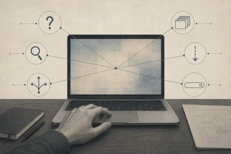 Toward constructive hypertext reading: six mechanisms and principles
