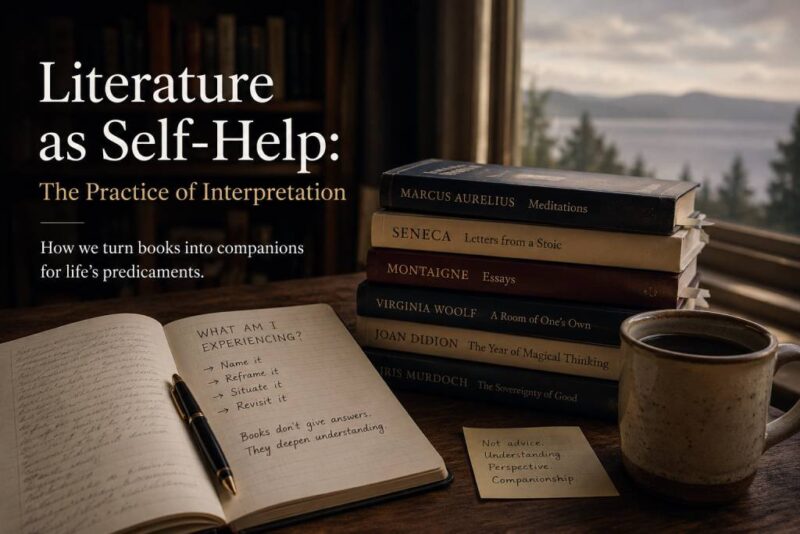Literature as self-help: the practice of interpretation